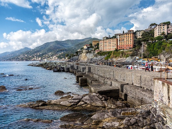 foto paesaggi mare | immagini paesaggi | immagini di camogli | camogli liguria spiagge | 